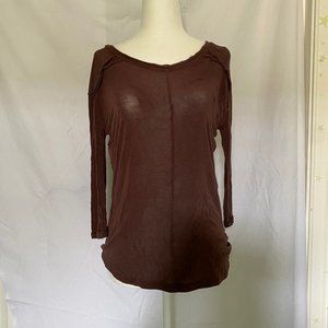 BOGO FREE Free People 3/4 Sleeve Top
